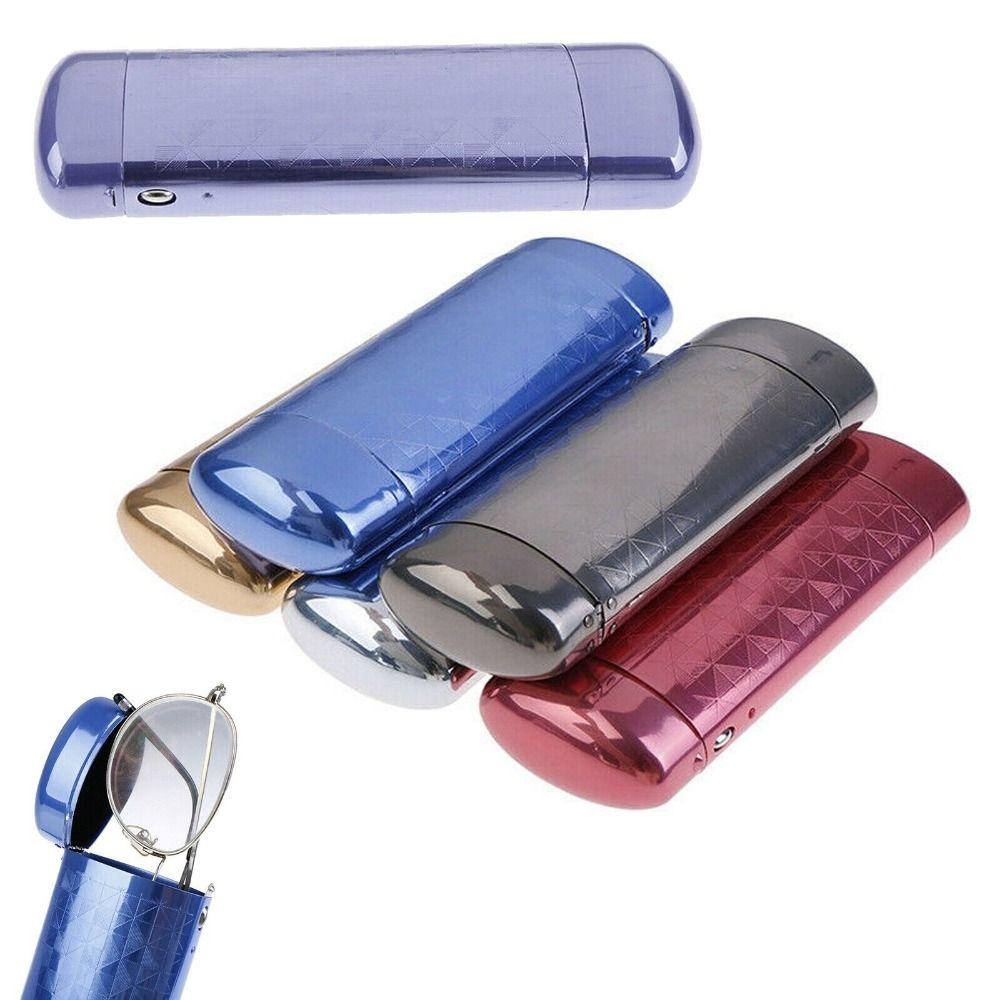 Capsule Flip Glasses Box Superior Aluminum Glasses Holder New Fashion Eyeglasses Case