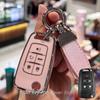 Key Fob Cover with Keychain Lanyard for Chevrolet Equinox Camaro Cruze Malibu Sonic Buick Terrain