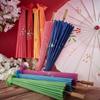 Translucent Umbrella Silk Cloth Women Ancient Dance Antique Oil Paper Umbrella