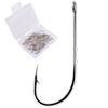 Anti-rust Sharp Barbed Fishhook High Carbon Steel Long Shank Fishing Hook Offset Narrow Bait Hook