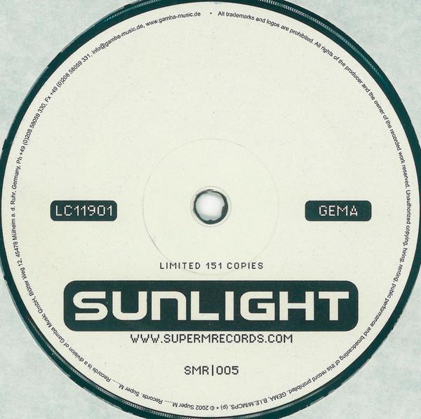 12inch Record DJ SAMMY - Sunlight SMR005 Super M Records 2002 Germany Dance & Electronica Used