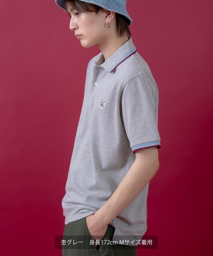 IMPROMES Casual SIDEWAYSTANCE Pique Polo Shirt, Men's, Navy