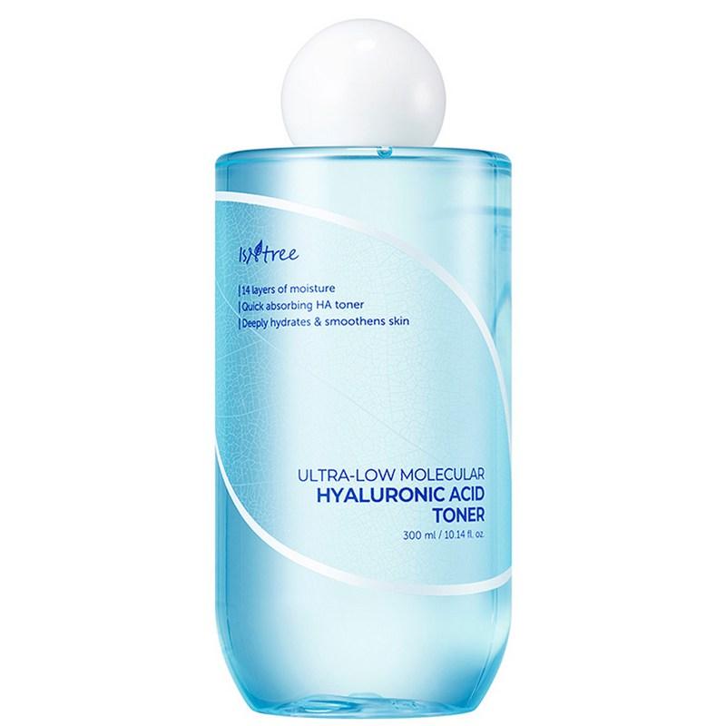 Isntree Ultra-Low Molecular Weight Hyaluronic Acid Toner, 300ml, 1 pcs