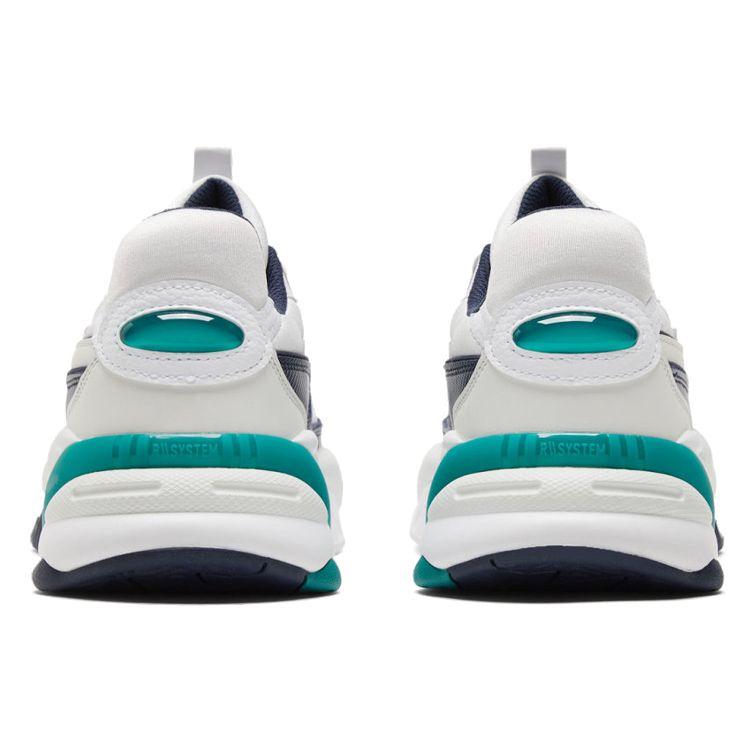 Puma Rs-2K Sahara Utility Синтетическая кожа Полувысокие Кроссовки для повседневной носки Мужские Кроссовки Белый Синий Зеленый 368841-02