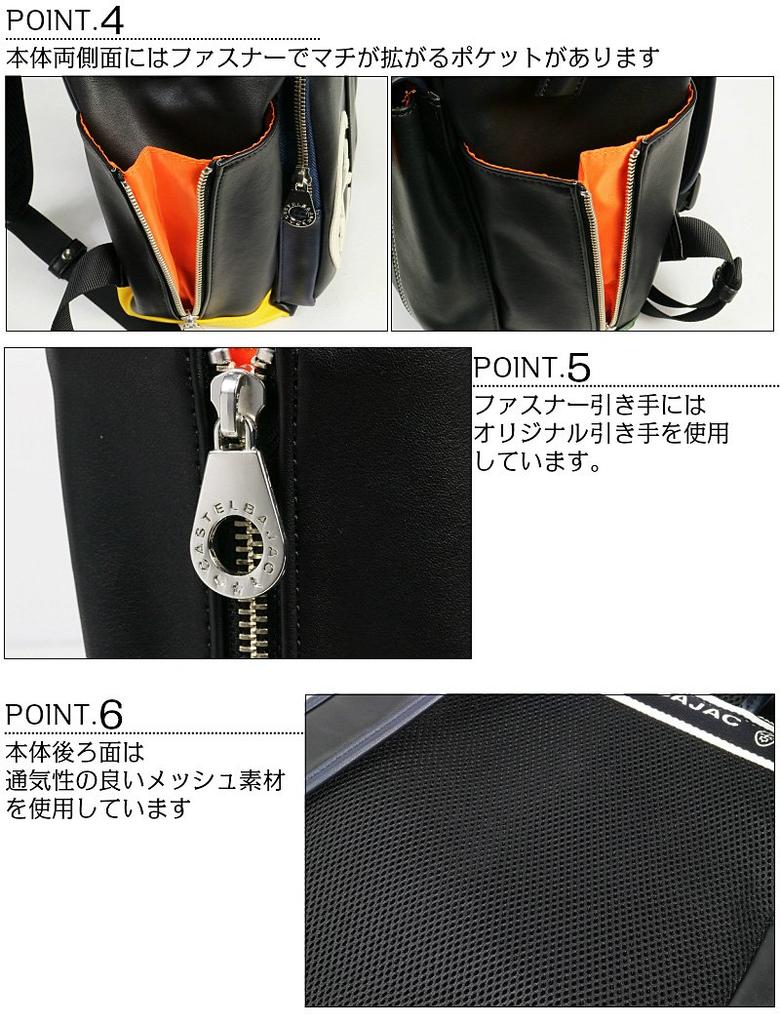 CASTELBAJAC Рюкзак 24711 Черный 