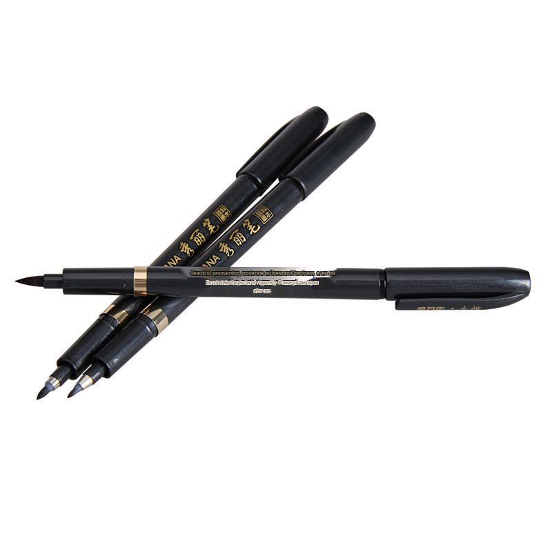 Golden Millennium Calligraphy Pen - Large, Medium, Small Tips for Students and Artists