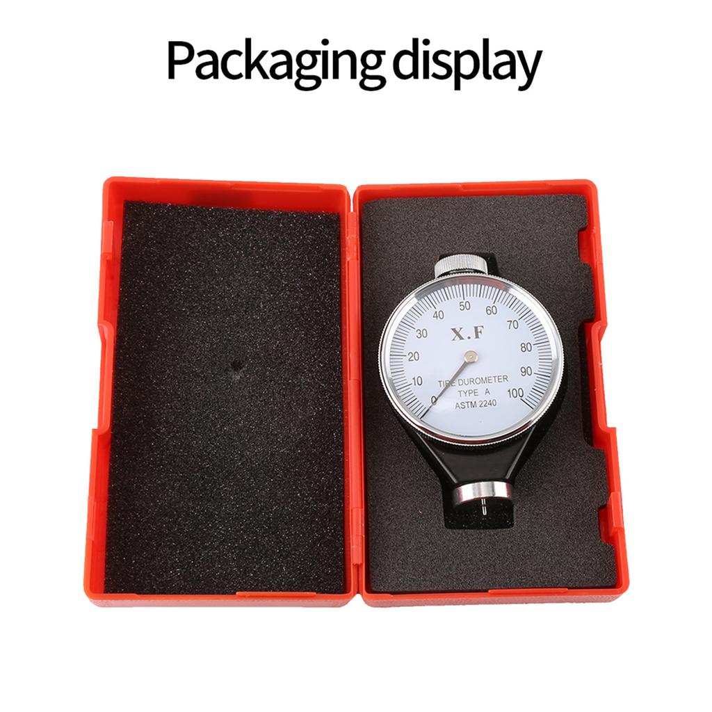 Дюрометр Шор А/О/Д Измеритель Твердости 0-100 HA Инструмент для Измерения Твердости Резины и Шин для Контроля Качества