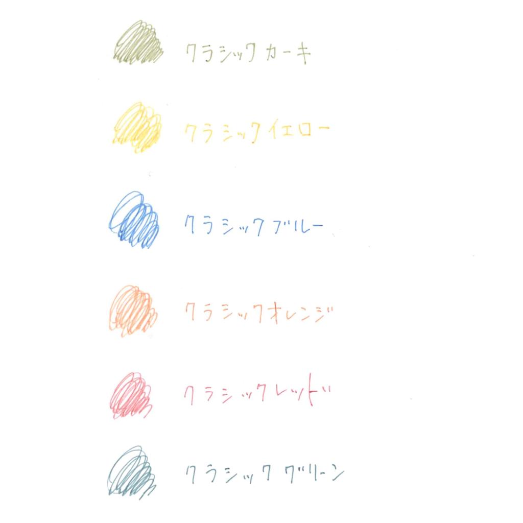 Limited Edition Juice Gel Ballpoint Classic Set Pen, Colors, 0.5mm, 6-Color [Smoothie]