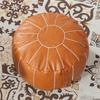 Pumpkin Shaped Footstool Seat Bag Unstuffed Pouf Cushion Cover Clothing Storage Bags  Footrest