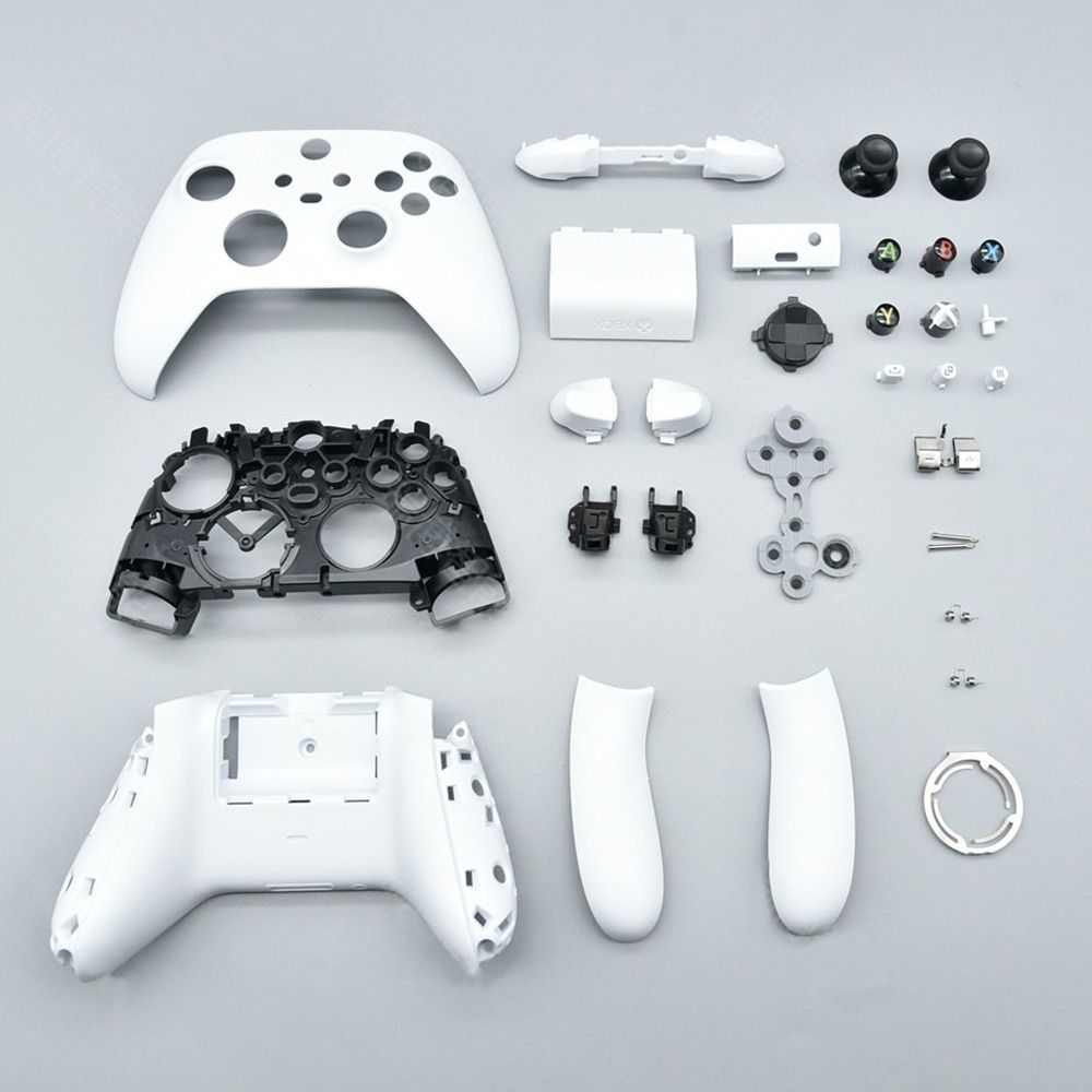 Аксессуары, запчасти для ремонта и замены корпуса контроллера геймпада Xbox Series.