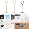 Metal Wire Place Card Holders Metal Clip Table Number Holder Suitable for Wedding Receptions and Graduations