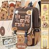 Capybara Backpack for Girls - Cute, Durable, Multi-layer Large Capacity School Bag for Junior High