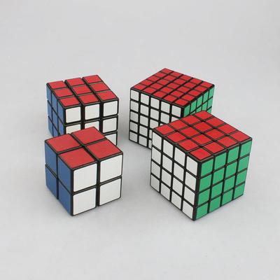 Набор кубиков-пазлов 2x2x2 3x3x3 4x4x4 5x5x5, обучающий кубик-головоломка, игрушка, кубик Рубика, скорость