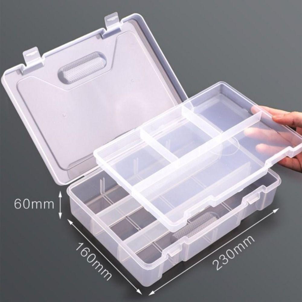 Storage Box Pen Pencil Box Multifunctional Pencil Organizer Simple Pencil Case Box Art Supply
