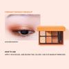 heme 6-Color Eyeshadow Palette (6 Colors) GOLDEN MANGO Taiwanese Cosmetics 1 Piece (x 1)