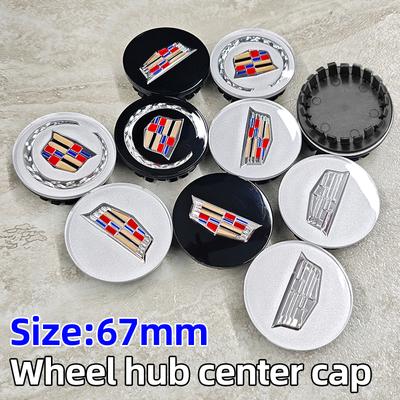 4 шт. 67 мм Колпачки ступицы колеса автомобиля для BLS CT4 CT6 CTS SLR SLS SRX XT4 XT5 XT6 XTS Escalade Deville DTS Tiburon