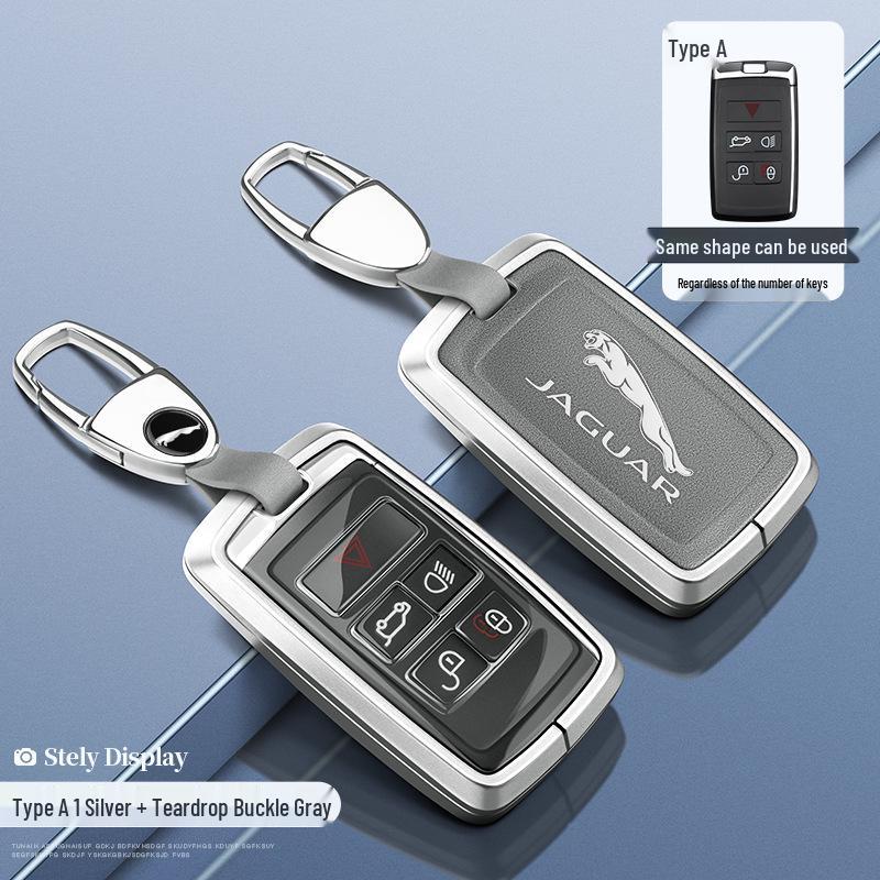 Jaguar XEL, Range Rover Velar, Discovery Sport, and Defender Premium Metal Key Case