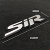 Автомобильные наклейки 3D металлические эмблемы с логотипом SIR, наклейки для значков для FIT Jade Accord City Civic CRV Accord, автомобильные наклейки на задний багажник