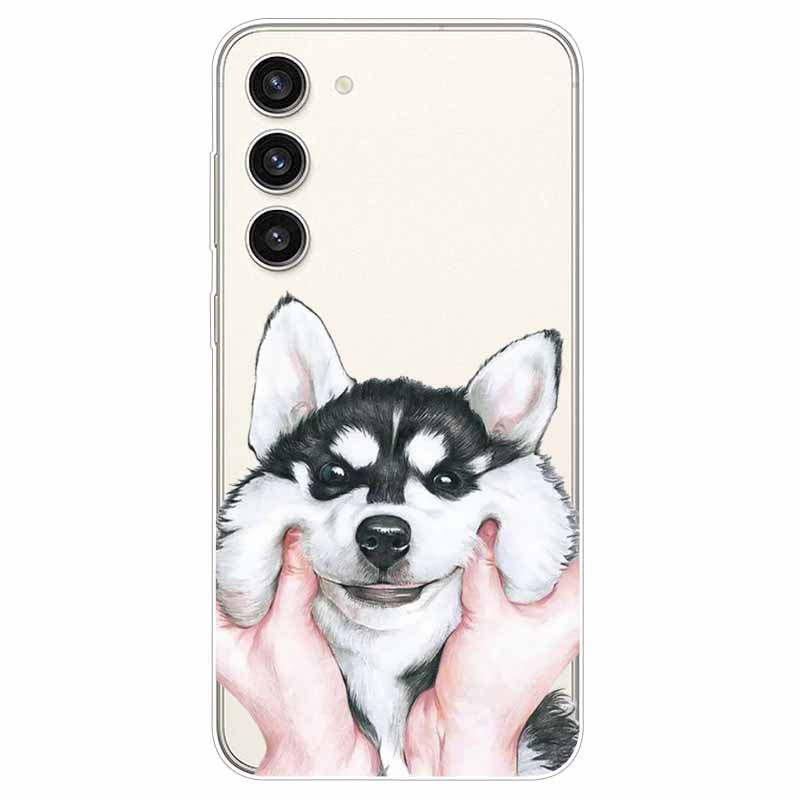 For Samsung S24 Plus Ultra S24 FE Case Clear Cover Soft Bumper for Samsung Galaxy S24 Ultra 5G Transparent Silicone S24 S24 FE