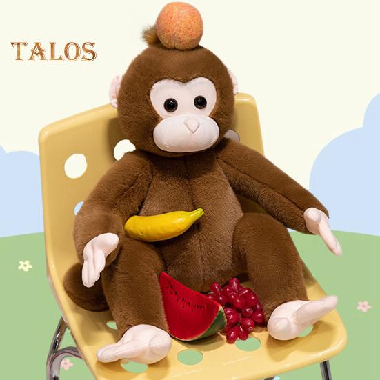 Большая плюшевая игрушка в виде обезьяны, милые детеныши обезьян, мягкая плюшевая кукла-обезьянка для мальчиков и девочек, подарки на день рождения