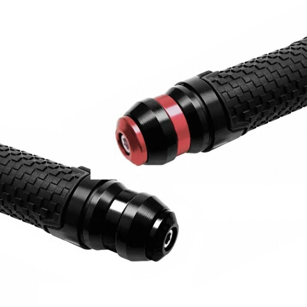 Shock-absorbing Metal Handlebars End Anti-corrosion Handle End Protective Cover  Bike Customization