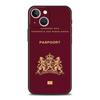 Чехол для телефона Morocco Ukraine Passport для iPhone 11 12 13 15 14 Pro Max X XR XS 7 8 Plus SE 2020, роскошный черный мягкий чехол Funda