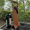 Leather Wine Bag Wine Gift Bag Bottle Carriers Perfect for Wine Tasting Parties