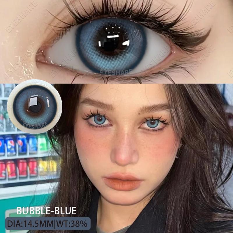 Eyeshare 2 шт./пара цветных контактных линз для глаз, цветные линзы для глаз, НОРВЕГИЯ, контактные линзы, красивая косметика для учеников, ежегодно