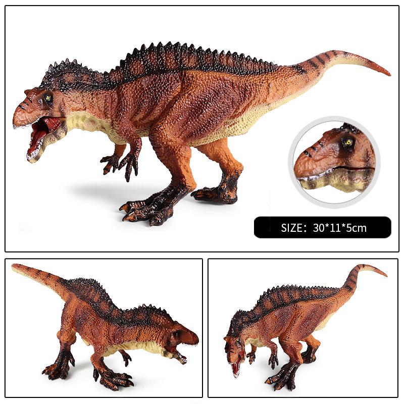 Oenux Новый Юрский Динозавр Игрушка Спинозавр Фигурки Действия Открывающийся Рот Тираннозавр Модель Животных Коллекция Игрушка для Детей Подарок