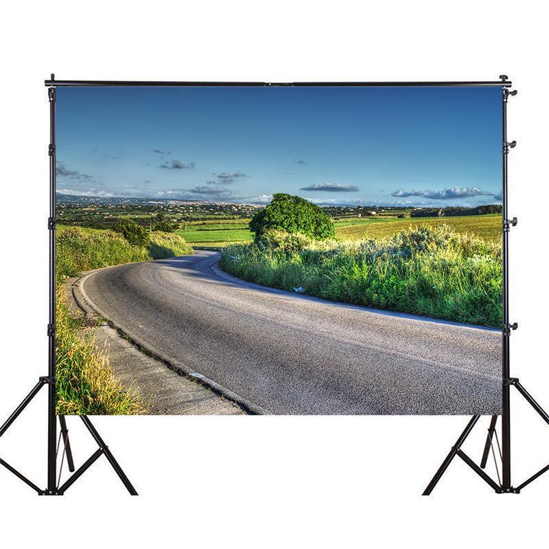 Фон для фотосъемки дорожной сцены для мероприятий, для помещений/улицы, фон для вечеринки, настенный гобелен, фон для прямой трансляции