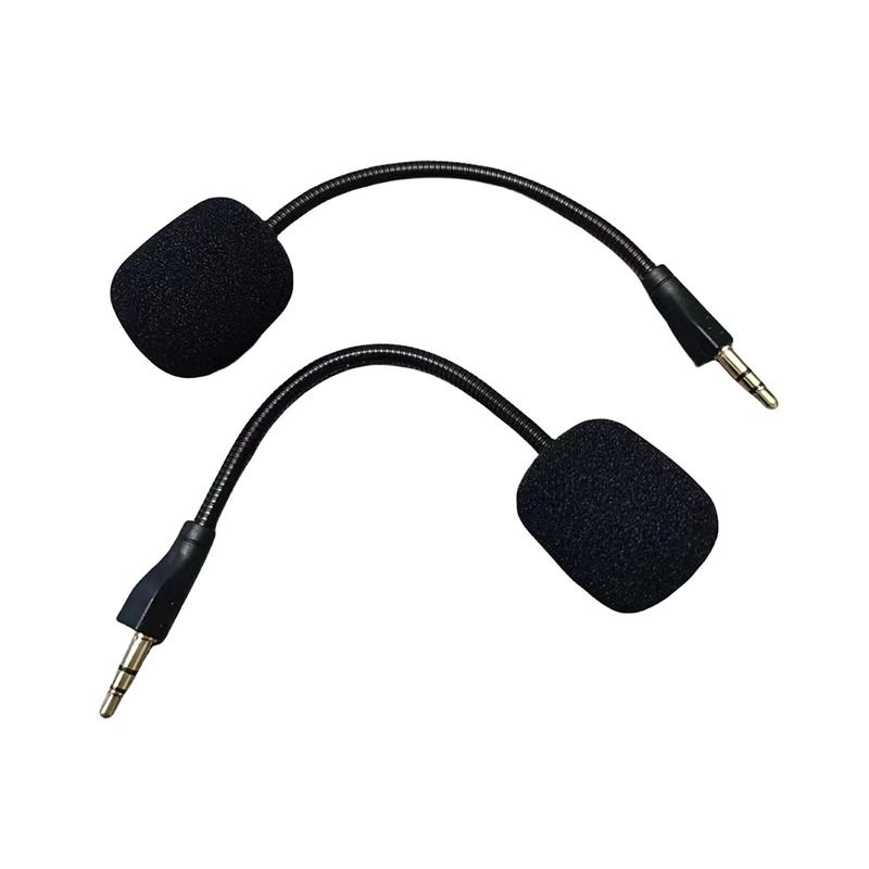 Replacement 3.5mm Microphone Game Mic Bendable Game Microphone Headsets Microphone for Logitech G PRO G PRO X Gaming Headsets