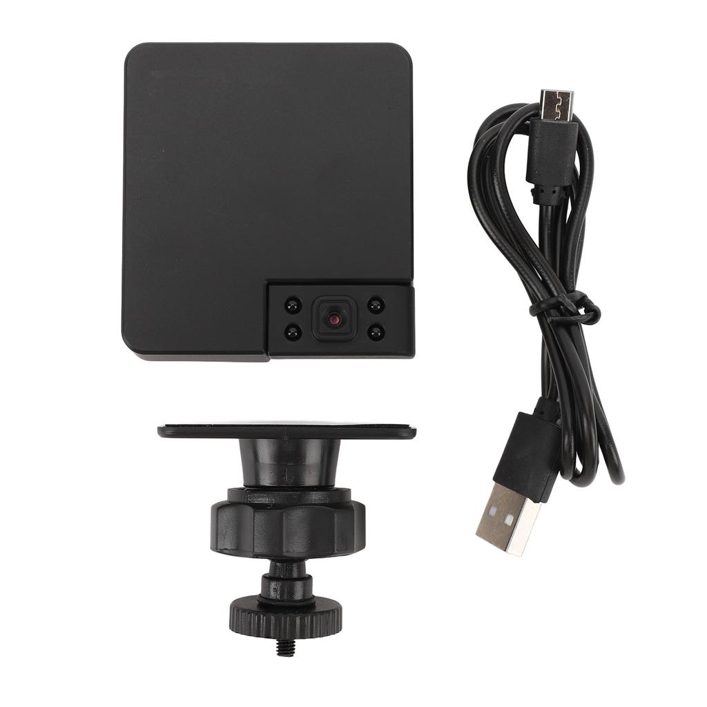 Wireless Hotspot Camera 2MP 1080P 180 Degrees Rotating Lens 75 Degrees Wide Angle Loop Recording Night Vision