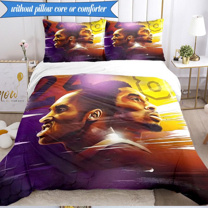 A Basketball Legend 3pcs K-pop music group Bedding set,Ideal for Bedroom, Dormitory,Including Duvet Cover And 2pcs Pillowcases,Fan gifts