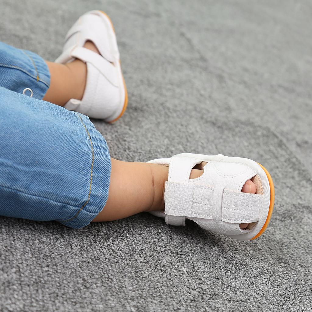 MYGGPP Spring and Summer Baby Sandals Baby Shoes Soft Soled Non-slip Toddler Shoes 0-1 Years Old Newborn