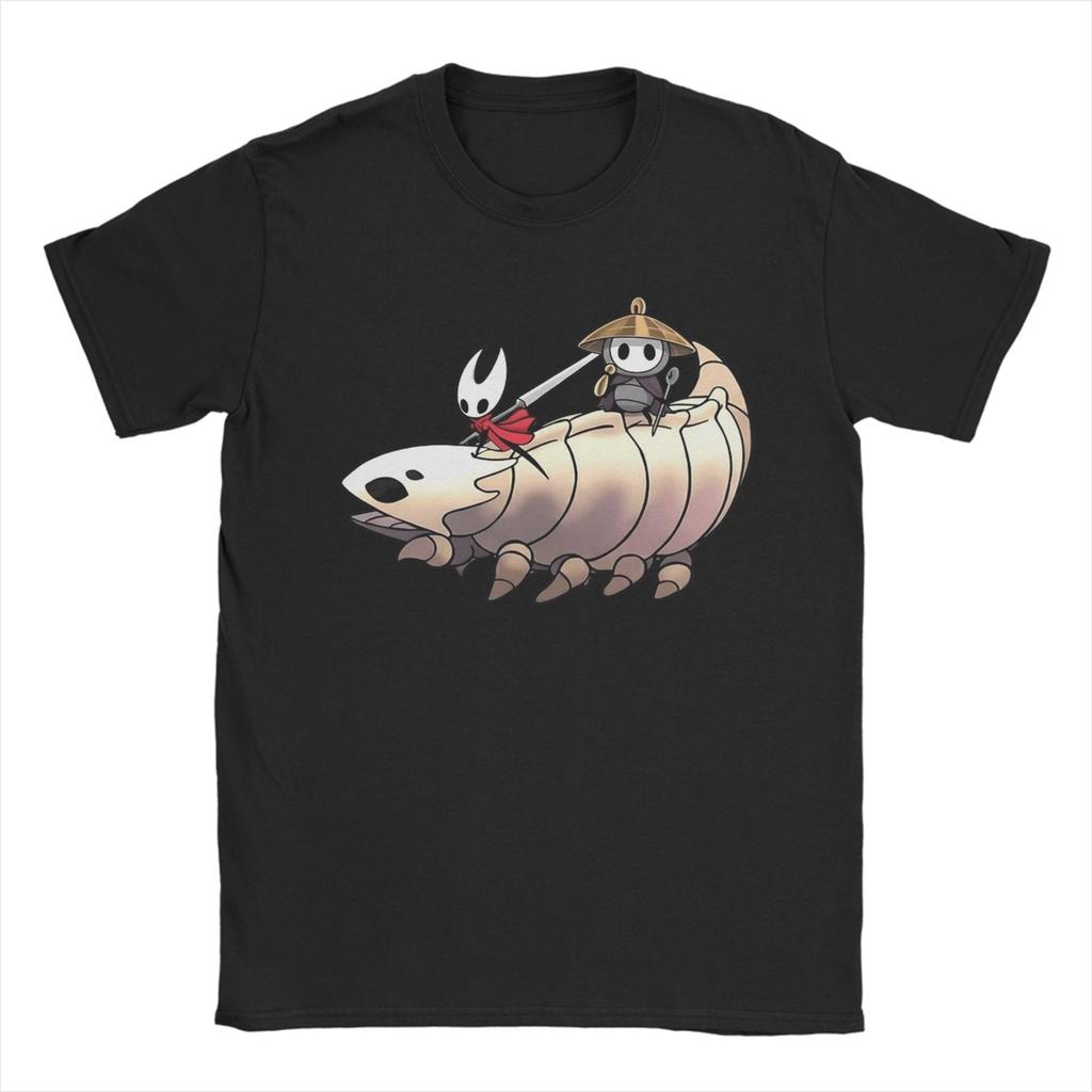 Mens TShirts Hollow Knight Silksong Sherma Vintage 100 Cotton Tees Short Sleeve T Shirts Round Neck Clothing Gift