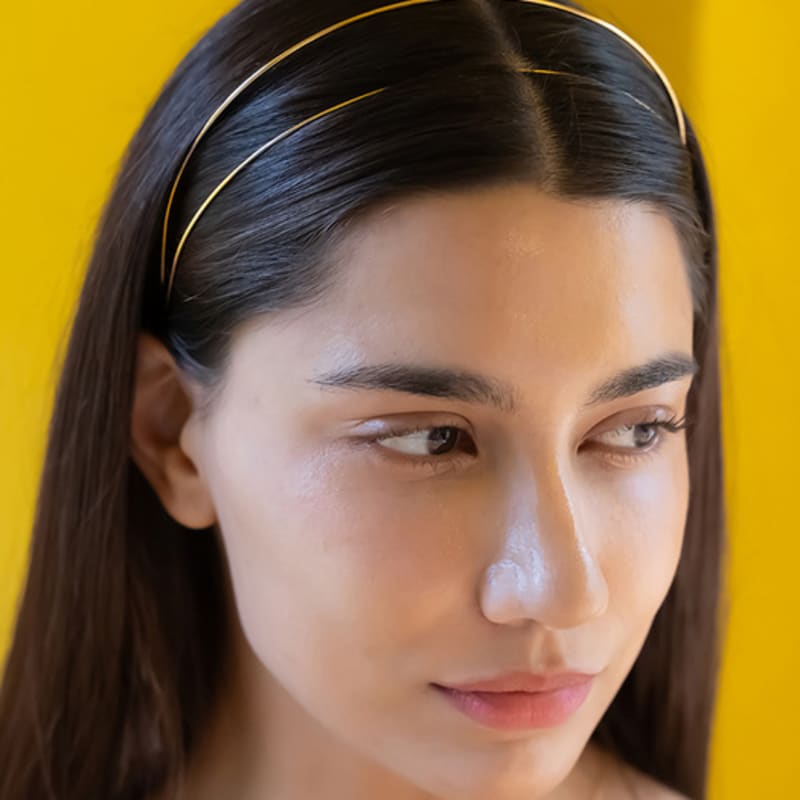 BE/GINS ЛИНИЯ ДВОЙНАЯ КОРОНА ОБОДОК ДЛЯ ВОЛОС