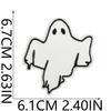 Halloween Cat Ghost Embroidery Cloth Sticker Holiday Decoration Flowers Witch Embroidery Chapter A Piao Bicycle Patch Sticker
