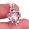 Natural Ametrine Gemstone Handmade 925 Solid Sterling Silver Pendant 1.25" V4s84