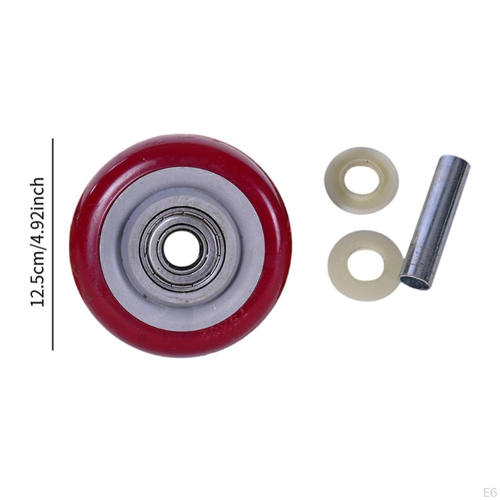 Опорное колесо Подшипники Ремонтная пластина Ролики Полиуретан Поворотные для верстака