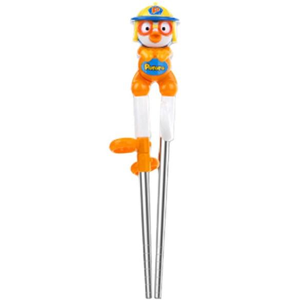 Корректирующие палочки Edison Pororo из нержавеющей стали, уровень 1, для правой руки, оранжевые (пожарный), 1 кусок