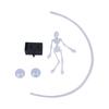 Dynamic Skeleton Figurine, Halloween Fishtanks Ornament with Glowing Design, Aquarium Display Decors for Seasonal Scene Landscape