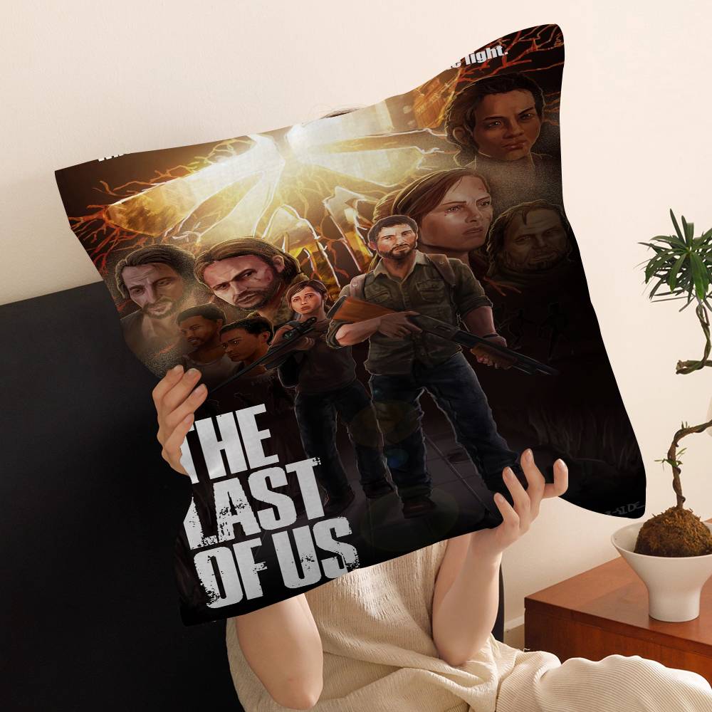 Игровой чехол на подушку The Last of Us для спальни, комнаты и дивана в гостиной, декоративный чехол