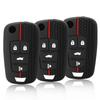 Silicone Car Key Cases Protector Cover For Chevrolet Cruze Impala Camaro Garna Equinox Volt Yakista AVEO Impala GMC Terrain