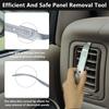 Металлический лом Высококачественный автомобильный инструмент для вскрытия Инструмент для вскрытия салона автомобиля Компактный инструмент для снятия обшивки для дверных панелей Автомобильный