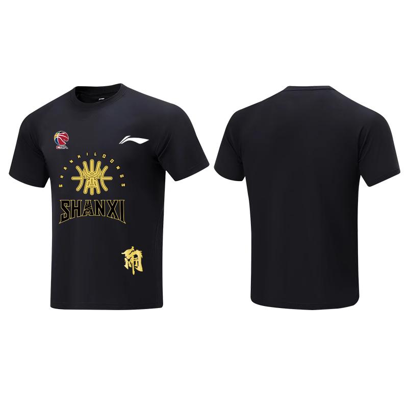 Футболка Li Ning CBA Унисекс Черная AHSVE61-1T