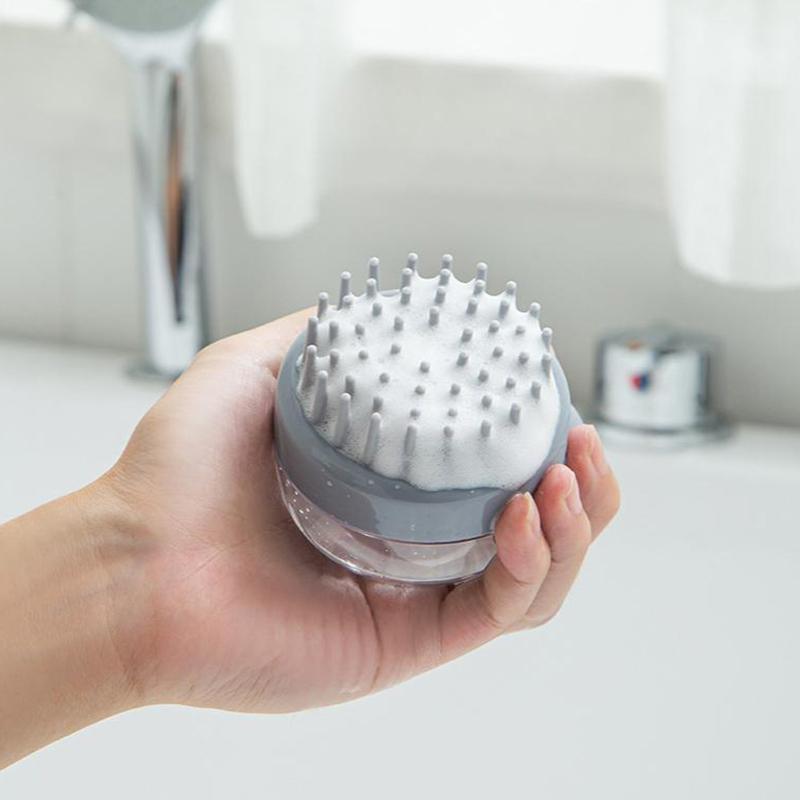 Массажная щетка для волос, расческа, шампунь, массажная щетка для лица, 1 шт., мягкий силиконовый шампунь для кожи головы, душ, аксессуары для мытья тела Cheveux