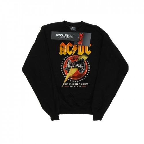 AC/DC Womens/Ladies For Those About To Rock 1981 Sweatshirt