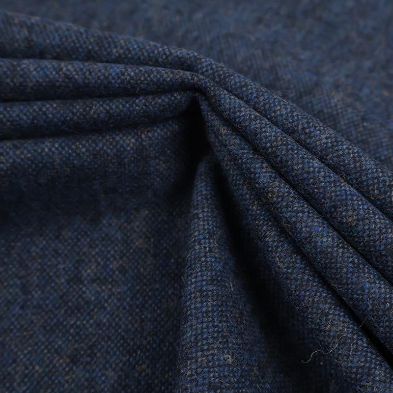 300G Steel Tweed шерстяная пальтовая ткань - Осень/Зима Женская мода