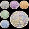 Home Party Supplies Loose Beads Clear Bead Acrylic Round 50PCS 8mm Pendant DIY for Jewelry Making Necklace Bracelet