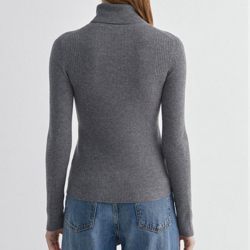 She S miSS Тонкая ребристая водолазка трикотажная SSkpoo42770 Mg